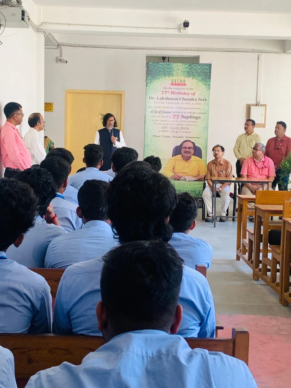 Go Green Initiative on 77th Birthday of Dr. Lakshman Chandra Seth