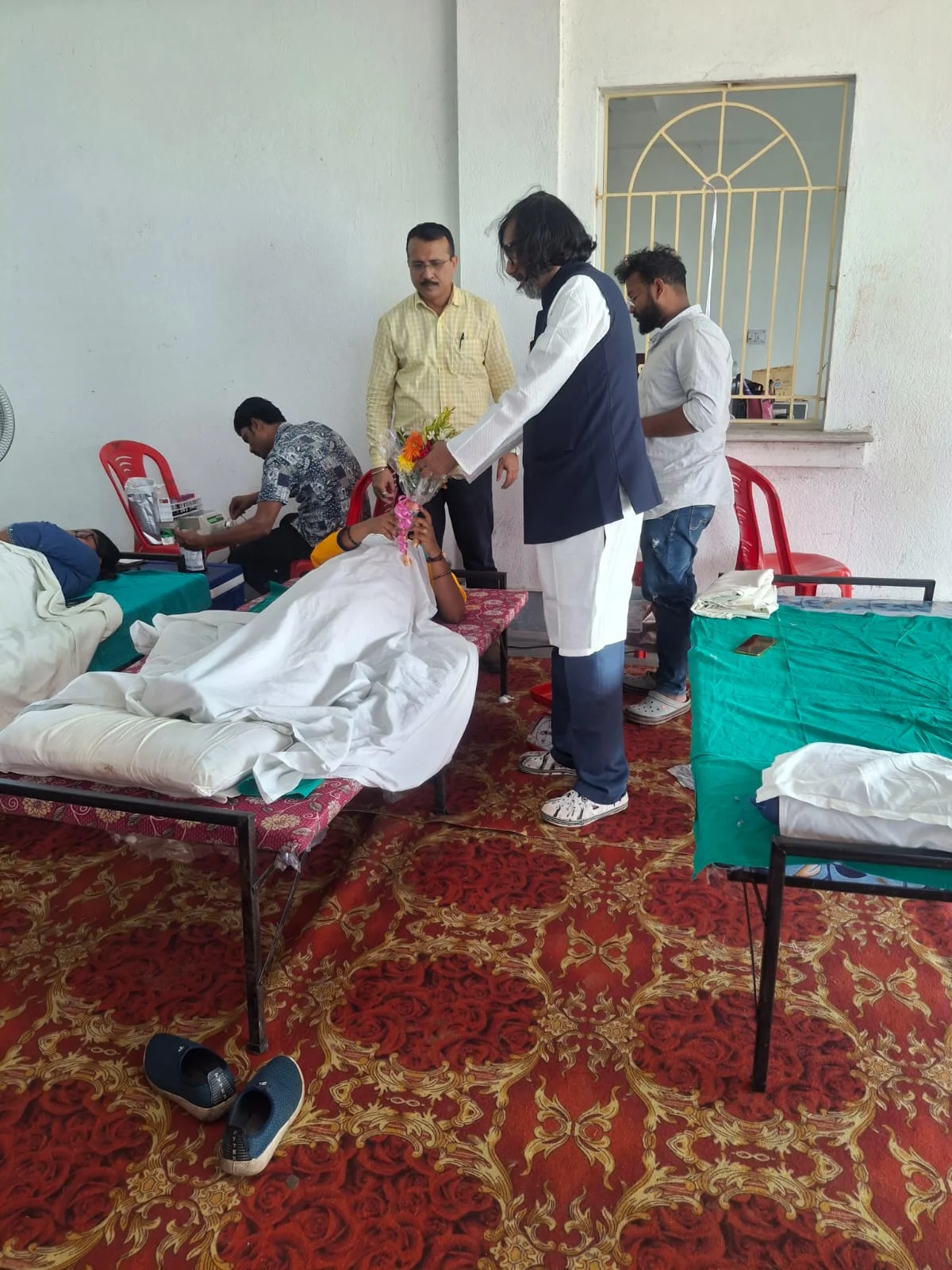 HIM Organizes Blood Donation Camp with ICARE