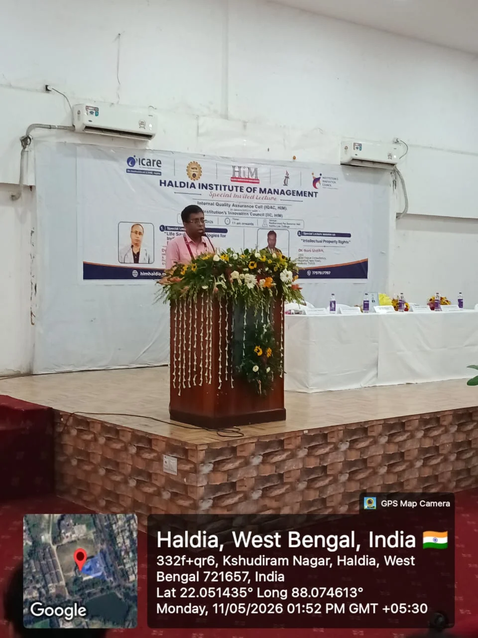 HIM Special Invited Lecture on Defence Tech & IPR Talk